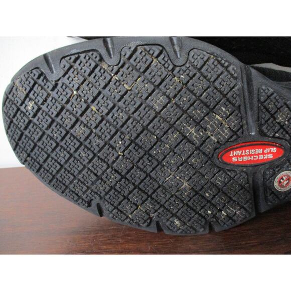 Used SKECHERS Men's Work Tineid Shoes - Size 10.5 US - Picture 8 of 10